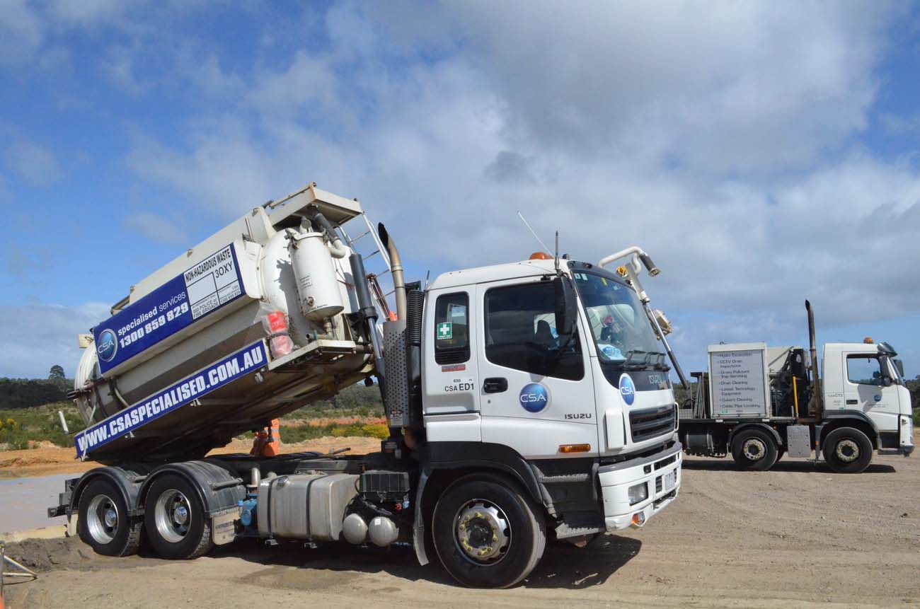 CSA fleet - eductor truck