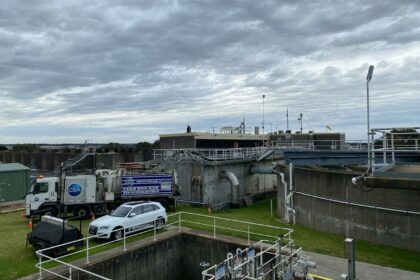 Warrnambool Sewage Treatment Plant Vacuum Loading by CSA Specialised Services