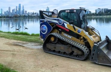 Sediment Pond Desilting Works